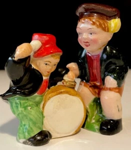 Vintage Musicians Drum Player Salt & Pepper Shakers Japan - Picture 1 of 9