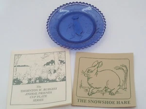 Vintage Pairpoint Tasse Teller Thornton W. Burgess Animal Friends "Jumper the Hare" - Bild 1 von 5