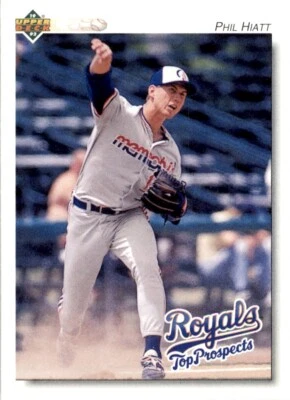 1992 Upper Deck Minors Phil Hiatt Memphis Chicks #176 Baseball Card - Image 1 of 2