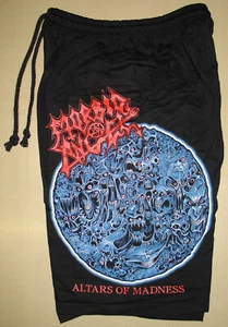 Pantalones Cortos de Algodón Morbid Angel Altars of Madness Talla Gratis Death Metal - Imagen 1 de 1
