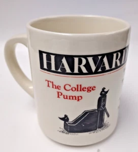 Harvard Magazine “The College Pump” Coffee Cup Ceramic 10oz Mug - Picture 1 of 5