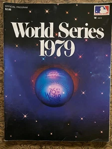 1979 MLB World Series Official Program Baltimore Orioles vs Pittsburgh Pirates - Picture 1 of 10