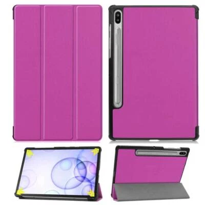 For Samsung Galaxy Tab S6 10.5" SM-T860/T865 Tablet PU Leather Stand Case Cover - Image 1 of 4