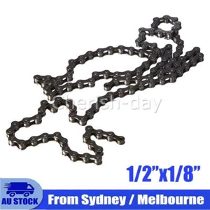 Bicycle Bike Chain Single Speed 1/2''x1/8'' Brown MTB BMX Fixie GEAR Single HOT - Picture 1 of 7