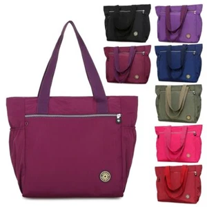 Large Capacity Women Tote Bag Nylon Shoulder Bag Fashion Shopping Bag - Picture 1 of 17