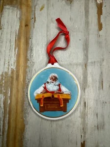 Norman Rockwell 1995 Checking his list Christmas Ornament Exclusive JC Penney - Picture 1 of 7