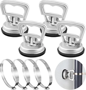 4 Pieces Rv Generator Exhaust Extension Kit Suction Cup Mount Helps Stabilize Ex - Picture 1 of 7
