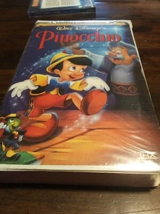 Disney's Pinocchio (VHS, 1999) Clam Shell 60th Anniversary Edition New Sealed - Picture 1 of 4