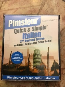 Pimsleur Quick and Simple Italian - 4 CD set - Picture 1 of 4