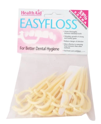 Healthaid EasyFloss 32 Dental Floss with picks