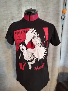 Vintage 2002 Naruto Shippuden Tshirt Small Black/Red Sazuke - Picture 1 of 3