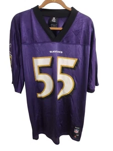 Baltimore Ravens Terrell SUGGS 55 NFL Team Reebok Apparel Jersey Men's Medium - Picture 1 of 10