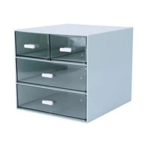 Drawer Sundries Storage Container Organizer Makeup Vanity Acrylic Large - Picture 1 of 12