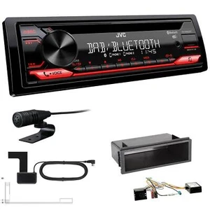 JVC KD-DB622BT DAB Auto Radio USB BT für Volkswagen VW T5 Transporter mit Canbus - Bild 1 von 5