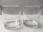 Set of 2 Classic Canadian Club Drink Smart Whisky Glasses  GUC