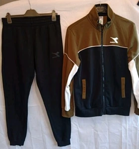 Vintage Italian Brand Diadora FZ CORE TRACKSUIT PANTS & JACKET Worn Once. - Picture 1 of 8