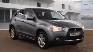 2011 (60) MITSUBISHI ASX 3 CLEAR TEC D-ID 4X4 | Diesel | MOT 07/26 | HPI CLEAR - Picture 1 of 11