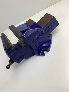 RECORD 1 TON ENGINEERS / MECHANICS VICE WITH ANVIL, 4” Jaws, 7.1kg - Picture 1 of 24