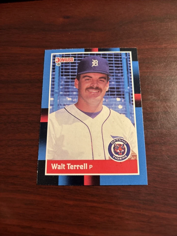 1988 Donruss - Walt Terrell #91 Detroit Tigers - Image 1 of 1