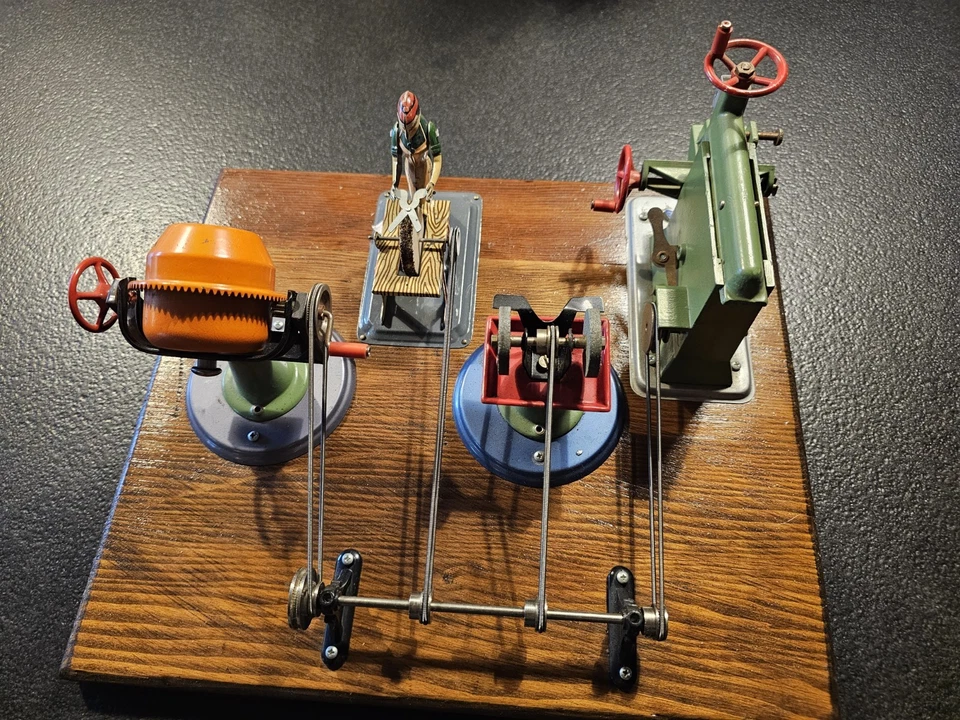 Accesorios para motor de vapor de juguete Wilesco hechos en Alemania Foto 1 de 3