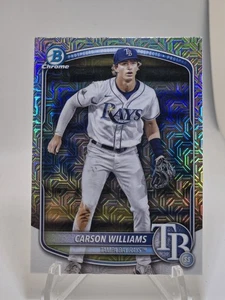 Carson Williams 2025 Bowman Chrome Mega Box Mojo Refractor BCP-234 - Bild 1 von 2