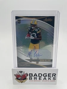 2025 Panini Absolute Savion Williams RC Rookie Auto /299 Packers #174 - Picture 1 of 2