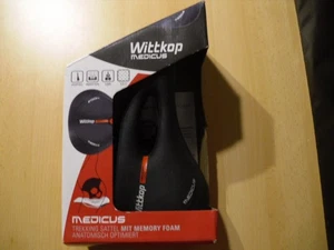 WITTKOP MEDICUS  Trekking Sattel  Fahrradsattel Saddle Schwarz OVP - Bild 1 von 3