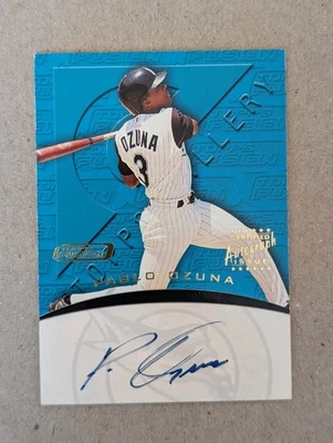 2001 Topps Fusion - Autograph Pablo Ozuna #FA36 - Image 1 of 3