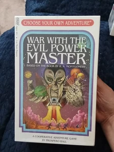 War With The Evil Power Master Adventure Game Z-Man New Sealed - Picture 1 of 12