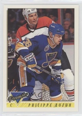 1993-94 O-Pee-Chee Premier Philippe Bozon #68 - Image 1 of 2