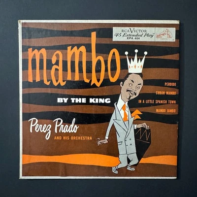 PEREZ PRADO Mambo By The King 7" Single Vinyl Record 45 Picture Sleeve RCA - Image 1 of 2
