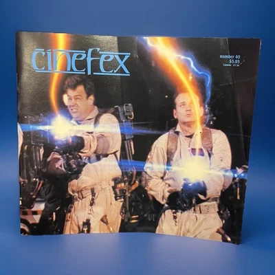 Cinefex #40 Ghostbusters II, Indiana Jones and the Last Crusade (November 1989) - Image 1 of 4