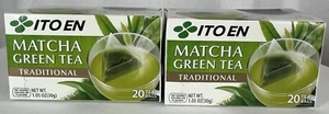 Bolsas de té tradicionales de té verde Ito En Matcha 1,05 (30 g) 20 bolsas de té X 2 = 40 - Imagen 1 de 11