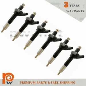6 PCS Fuel Injector 23600-78301-71 For Toyota Forklift 8F 7F 13Z 2Z - Picture 1 of 7