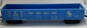 MARX HO Scale Chesapeake & Ohio C & O 36000 Gondola Blue - Picture 1 of 12
