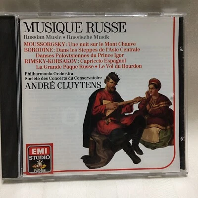Vintage Musique Russe Andre Cluytens Russian Music 1987 CD Philharmonia  Foto 1 de 4