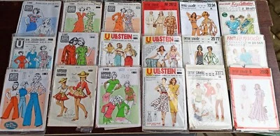 Konvolut alte Schnittmuster Burda, Ullstein, Neue Mode... und lose Schnittmuster - Bild 1 von 4