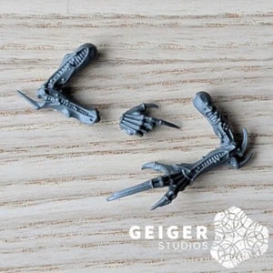 40k Necromunda Bits | Malstrain Genestealers | Mutated Razor Sharp Claws Set (E) - Bild 1 von 1