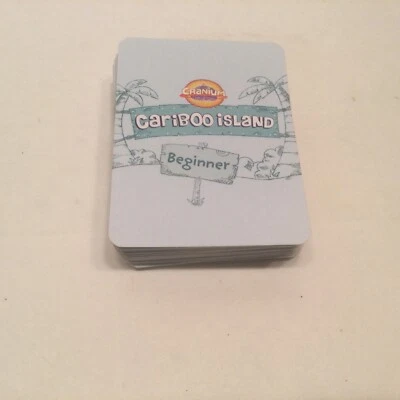 Cranium Cariboo Island Board Game Beginner Cards x42 REPLACEMENT PARTS ONLY - Image 1 of 4