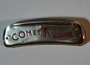 Vintage M Hohner Comet Made In Germany Mundharmonika - Bild 1 von 6