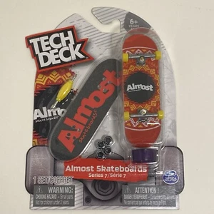 Tech Deck ALMOST Fingerboard with Wheels, Stand, Grip Tape, & Mini Skate Tool - Picture 1 of 10