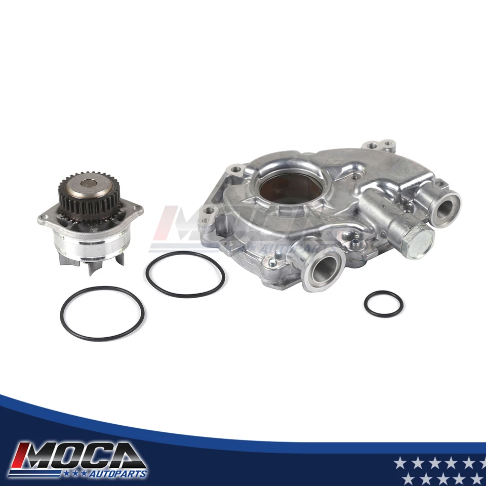 Oil Water Pump Set fit 05-09 Nissan Pathfinder Frontier Suzuki Equator Xterra - Image 1 of 4