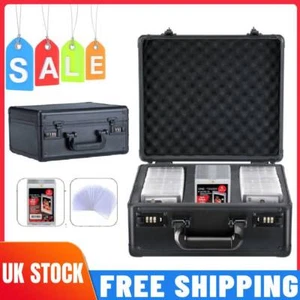 Toploader Card Storage Box for Graded Cards Psa Card Case for Sports Cards BLACK - Picture 1 of 8