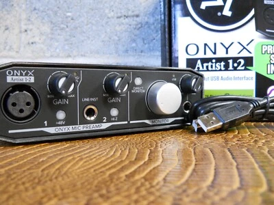 Mackie Onyx Artist 1-2 USB Audio Interface - Image 1 of 4