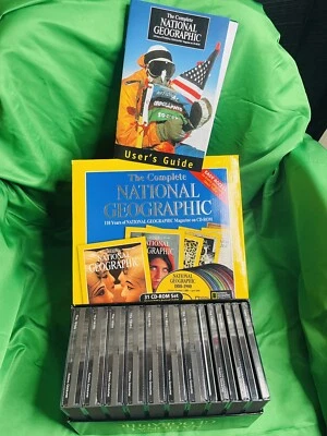 Complete National Geographic Magazine 110 Years 31 CD-ROM Set (1999)  - Image 1 of 3