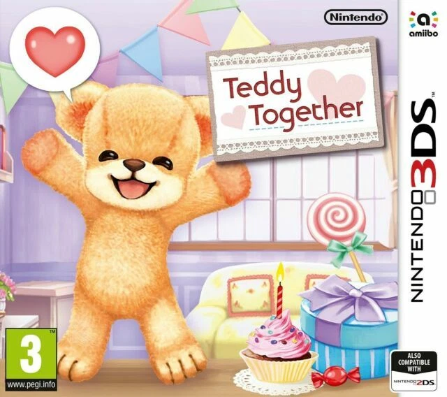 Teddy Together (Nintendo 3DS, 2016) new sealed - Image 1 of 1