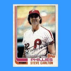 1982 Topps Baseball #480 - Steve Carlton Philadelphia Phillies VG-EX