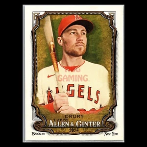 Tarjeta de béisbol Brandon Drury 2024 Topps Allen Ginter Los Angeles Angels #168 - Imagen 1 de 2