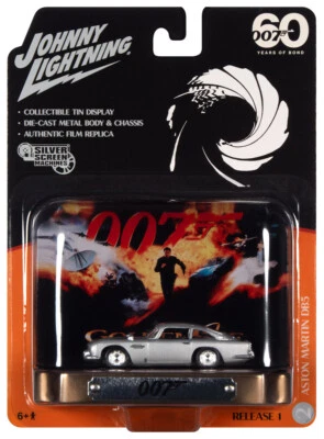 James Bond 007 - GoldenEye - Aston Martin DB5 in Diorama Tin Johnny Lightning - Image 1 of 4