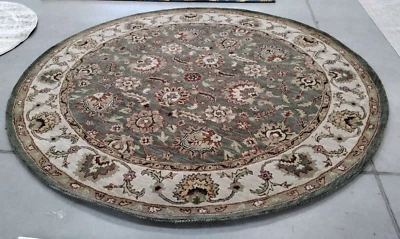 Alfombra de hilo roto Celadon/Marfil 8' X 8', precio reducido 1172723435 CL359B-8R Foto 1 de 4